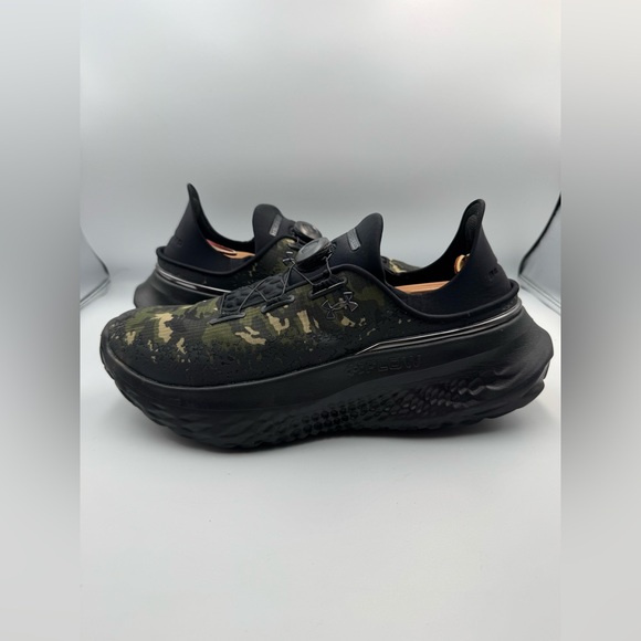 Under Armour SLIPSPEED MEGA 'CAMO PACK - BLACK CASTLEROCK' size 12.5 - Picture 1 of 9